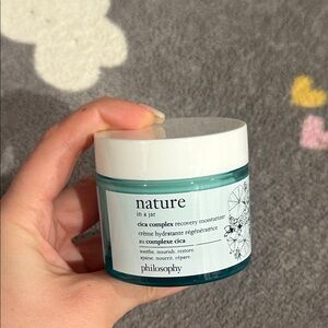 Philosophy Nature in a Jar Cica Complex Moisturizer - White and Teal